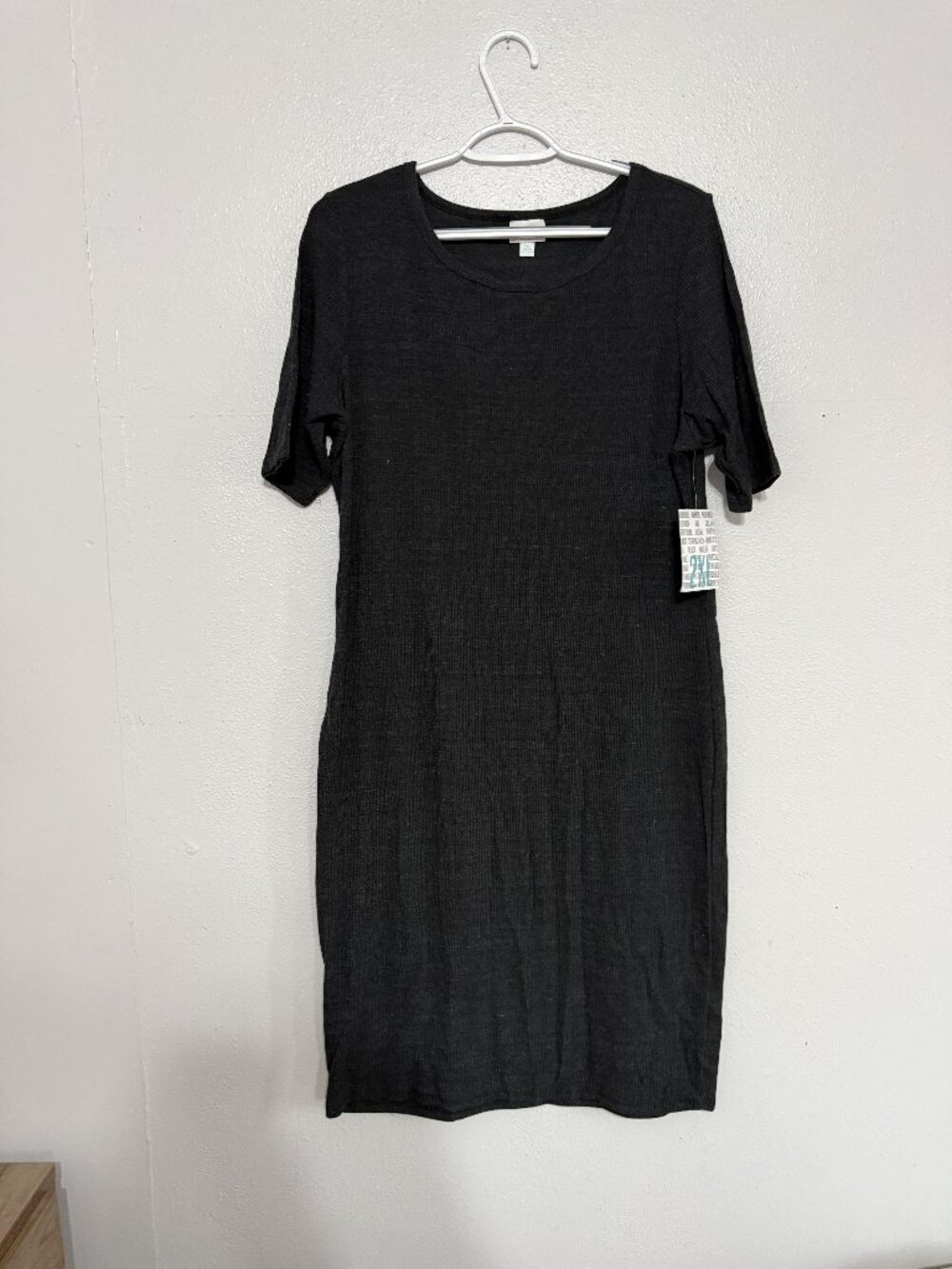 NWT LuLaRoe Julia Solid Black Dress 2XL 🖤